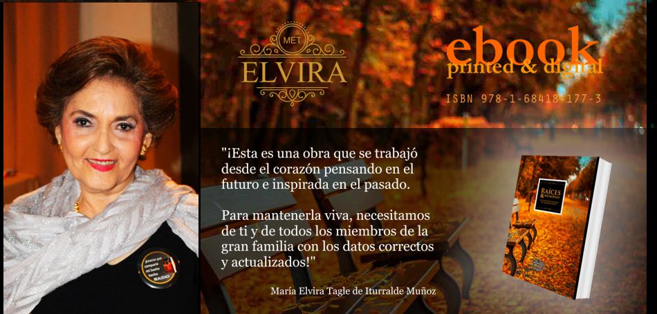 Ra�ces & Memorias | Mar�a Elvira Tagle Llaguno de Iturralde Mu�oz